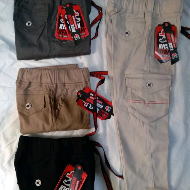 chino anak cargo boysteell Katun combet 1