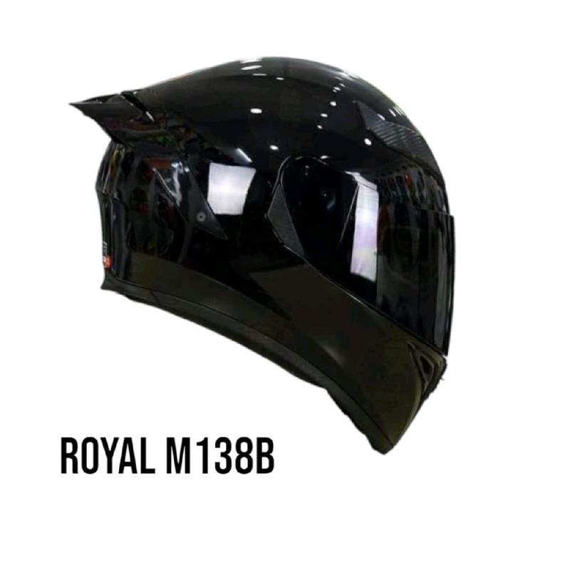 Mũ Bảo Hiểm Full Face Royal M138B - Thiết Kế Fullface, Lớp Mút Xốp Dày, Khóa Dễ Dàng Chỉnh Size Helmet 0