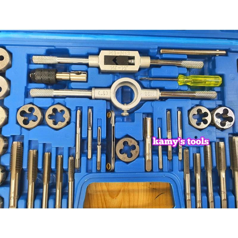 Bộ taro bàn ren 40 chi tiết ta rô ren hợp kim thép siêu cứng và bền hơn hộp nhựa mica [FREESHIP EXTRA] 7