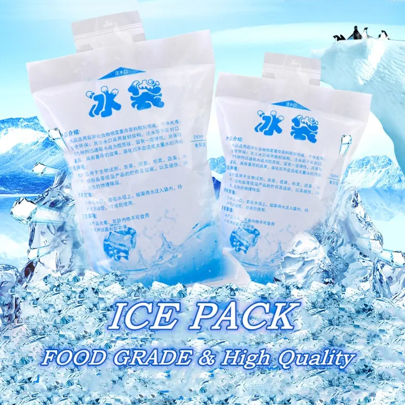 6 SIZE!!Reusable water filled ice pack ice bag