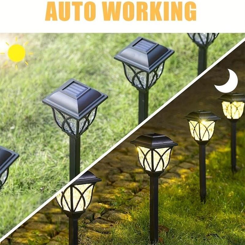 Solar Outdoor Waterproof Lawn Lamp, Automatic Switching Day & Night Modes Buried Light, Decorative Landscape Light For Garden, Courtyard & Lawn 3