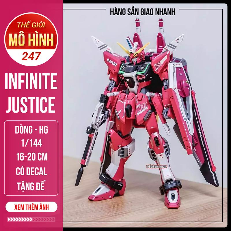 Mô hình lắp ráp Gundam HG CE Infinite Justice 231