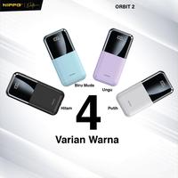 Gambar Hippo Powerbank Orbit2 10.000 Mah PD 22.5W Type C Lightning Fast Charging Mini Size LED Display Garansi Resmi 4 Warna Hitam Putih Ungu Biru Muda - Black dari Hippo Indonesia Kota Administrasi Jakarta Pusat 3 Tokopedia