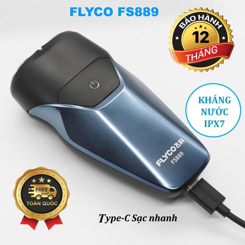 Máy Cạo Râu Flyco FS889 cao cấp chống nước ipx7