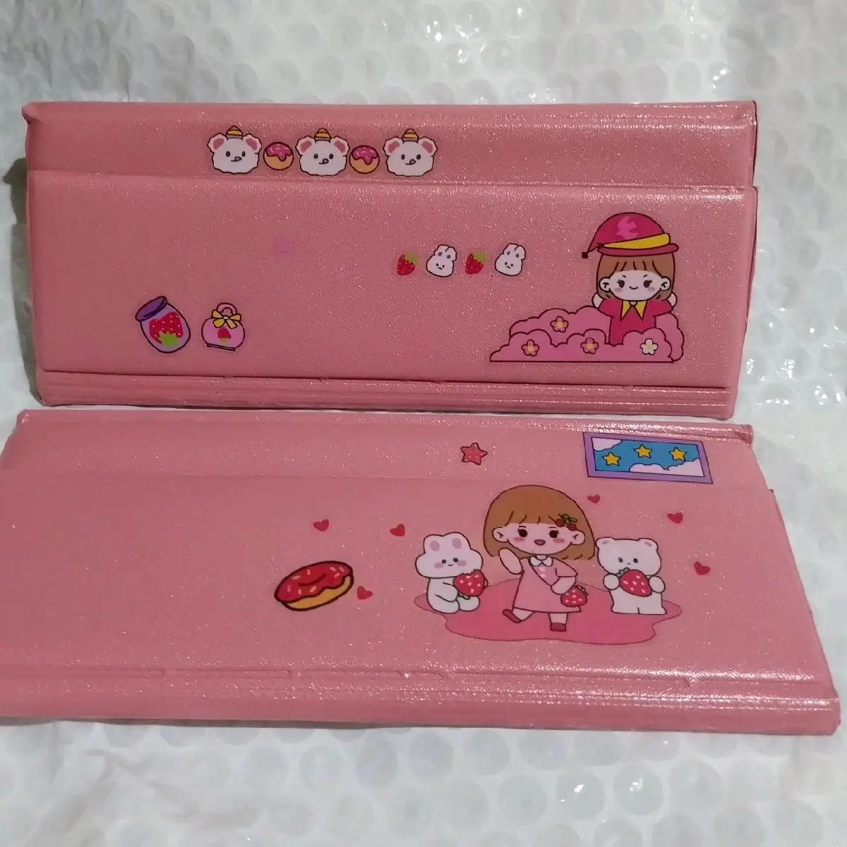 DOMPET DISIPLIN KEUANGAN MOMO / BATIK Polos Dompet Kartu Kulit Wanita