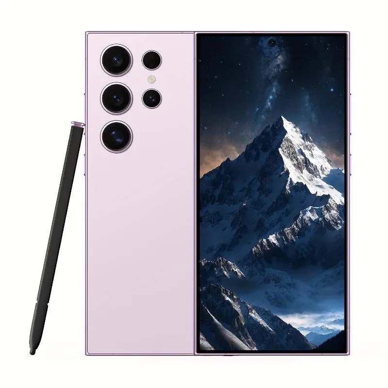Android Smartphone 5G - Dual SIM Card Dual Standby, 8GB+256GB 6.8-inch Display, 6800mAh, Stylus, Headphones, Type-C Charging Cable, Protective Case, Card Extractor And Screen Protector - Perfect Holiday Birthday Gift 7