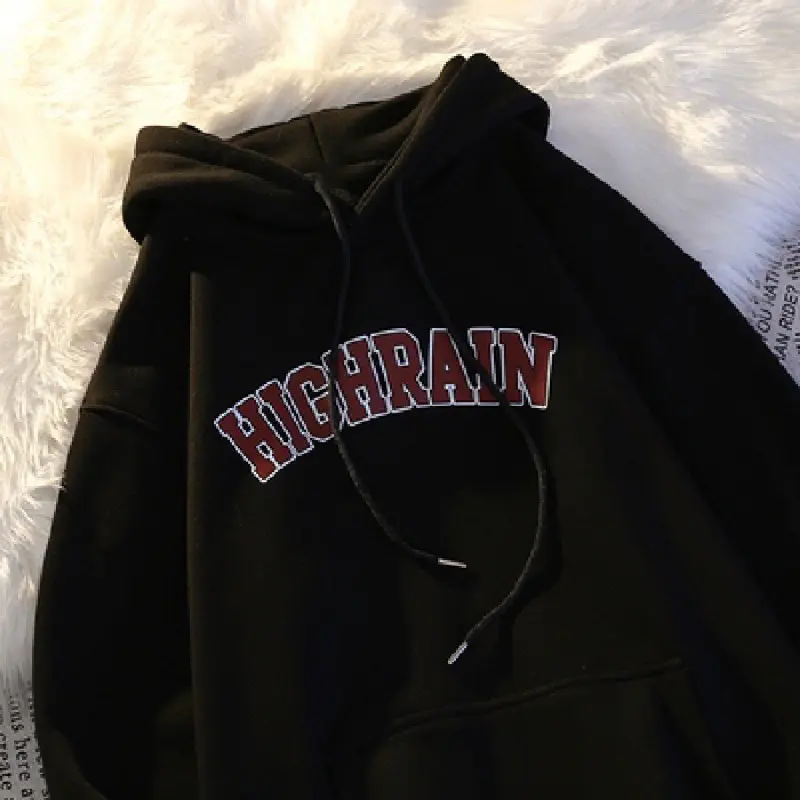 Áo Nỉ Hoodie Nam Nữ Form Rộng Chất Nỉ Lót Bông Dày Dặn HIGHRAIN M01 5