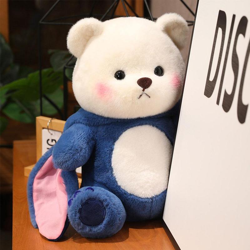 Product Introduction of Transforming Stitch Bear Plush Toy - Cute Lina Bear Stuffed Animal, Doll & Dinosaur Panda For K3F4 25