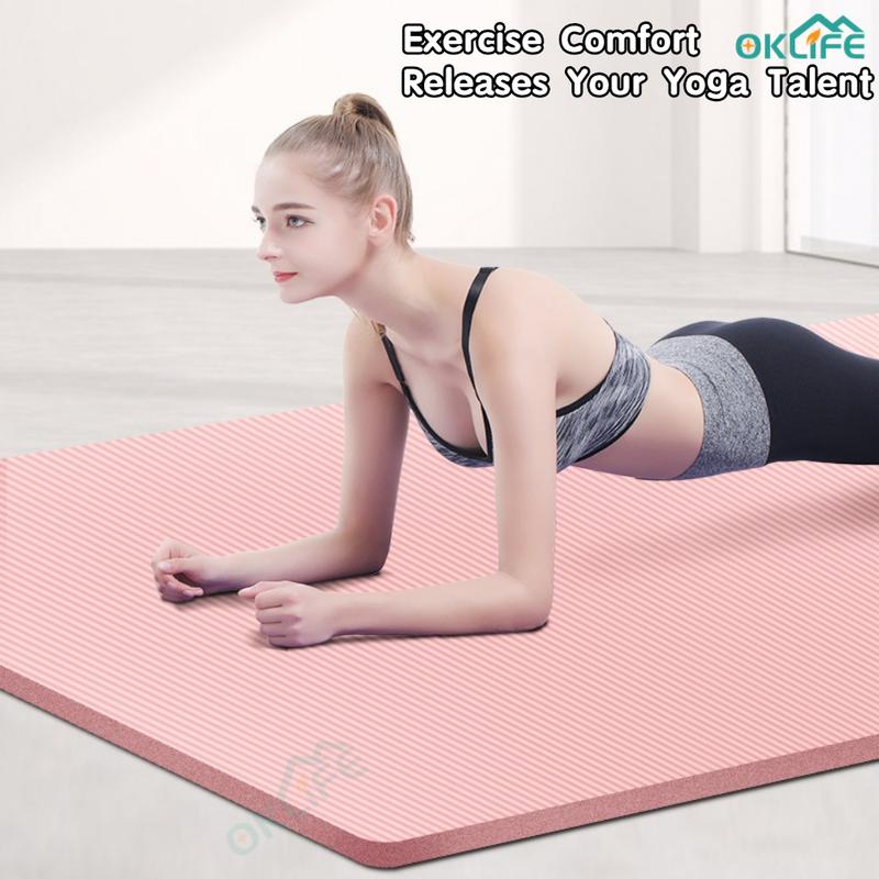 Product Introduction of [OKLIFE. SG]EVA Comfort Foam yoga matt for Exercise Yoga mat Yoga Mat Anti-skid Sports Fitness Mat Thick 17