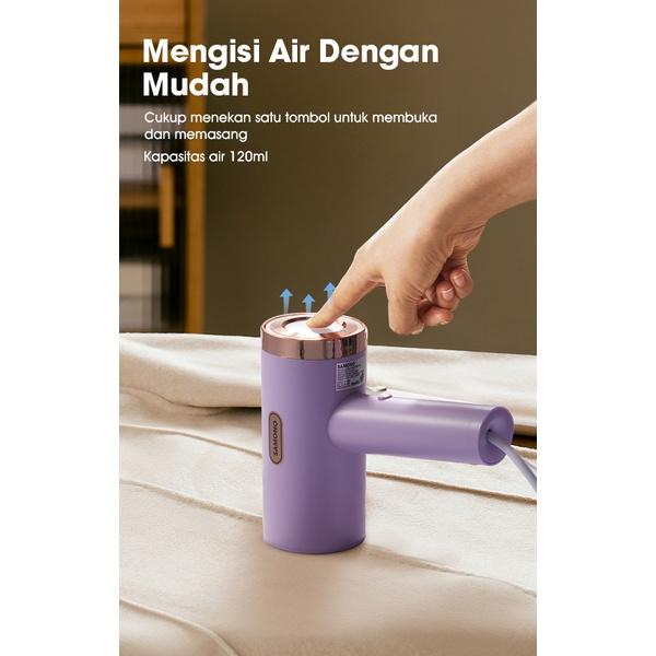 (BISA COD) Samono Setrika Uap Ungu SW-GSG120 / GSP120 [GSP/GSG] Auto Shut-Off 4