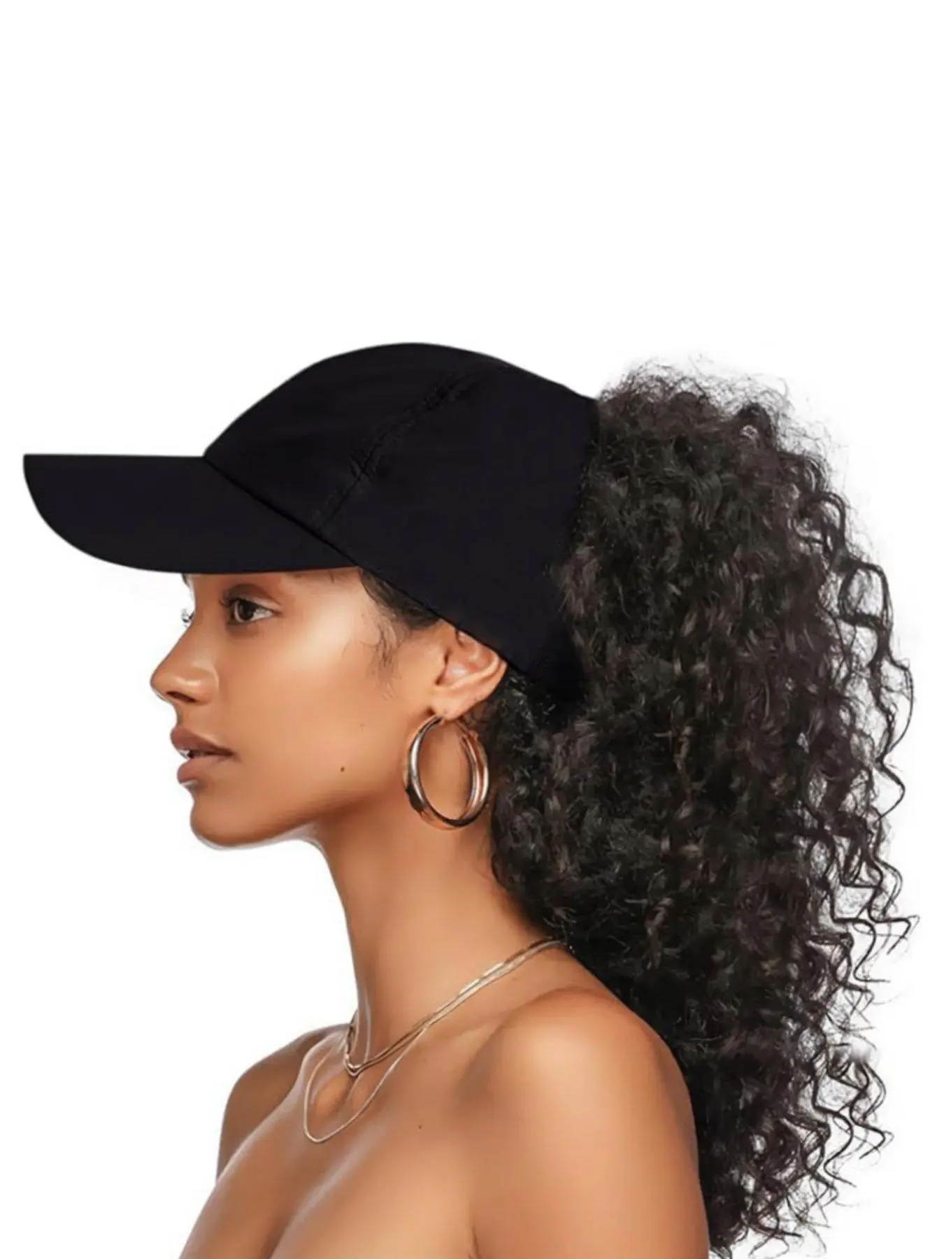 Solid Color Baseball Cap for Women, Casual Street Style Baseball Cap, Adjustable Baseball Cap for Daily Wear, Fashion Accessories for Women & Girls