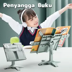 Penyangga Buku Winzige Reading Book Stand Holder Adjustable Dudukan Penyangga Tatakan Buku Utk Membaca