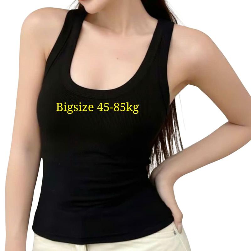  Áo ba lỗ bigsize áo thun nữ balo cổ vuông LIMO Asophong thun gân tăm co giãn ôm body dễ thương mặc hè Mã  153 Top Áo Women 