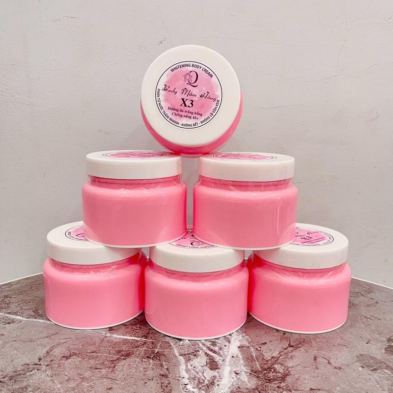 Combo 5 Kem Body mầm, Hỗ trợ dưỡng trắng da, cấp ẩm,nâng tông da.(Hủ 200g) Dưỡng Da Body Nữ trộn kemtron duong trang