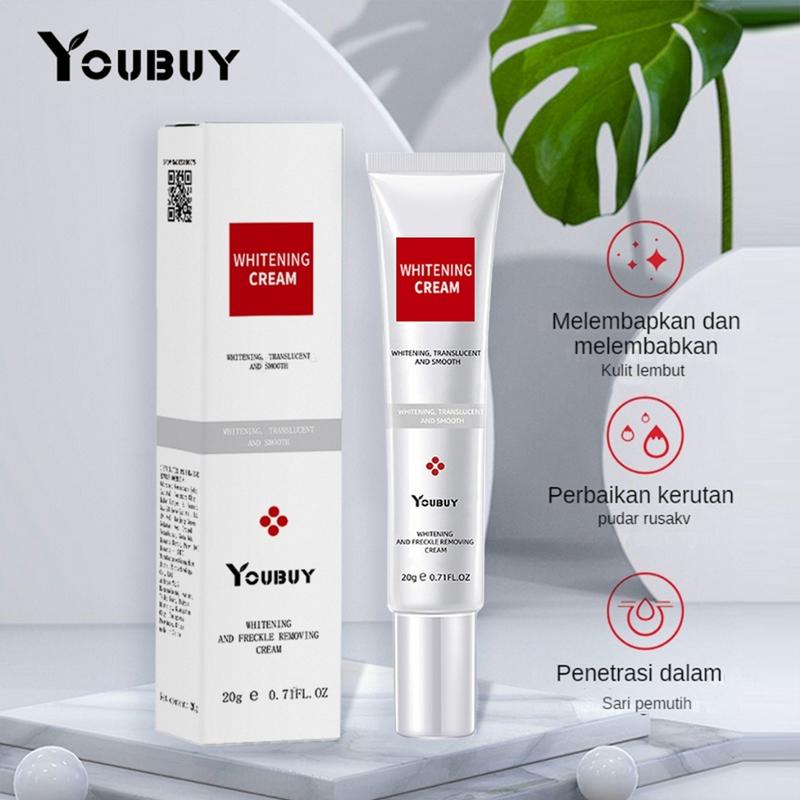 [COD BPOM] 3 In 1 Paket YOUBUY whitening blemish +lightening oil control pembersih wajah+Whitening Essence set Kerutan Memutihkan 2