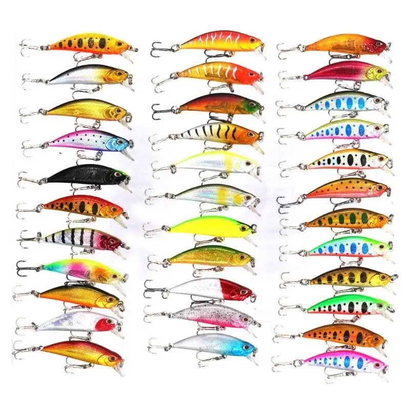 TRU Umpan Pancing Minnow Sinking 5cm 5gr Casting Ultralight Minnow Umpan Pancing 2