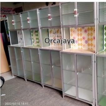 Rak piring mini alumunium/lemari piring mini/kurir toko/delivery only Jabodetabek 0