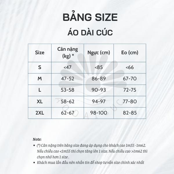 Áo cách tân  2 tà lụa ngọc trai , chất liệu mềm mượt không nhăn, phù hợp mặc dịp tết - Áo Dài Cúc 8