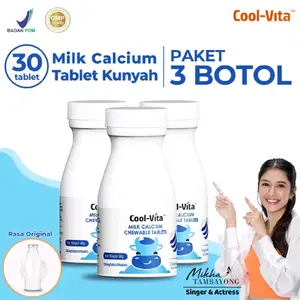 PAKET 3pcs  COOLVITA MULTIVITAMIN | MILK CALCIUM |
