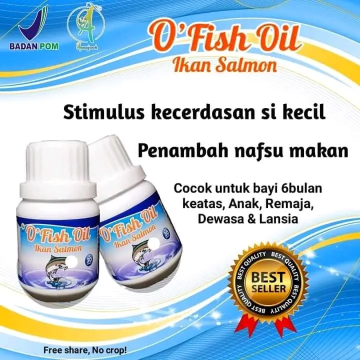 Ofish O fish Minyak Ikan Salmon 1