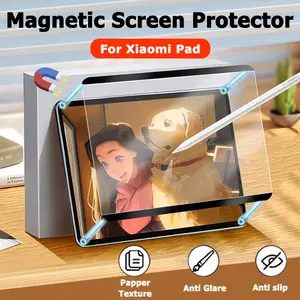 PaperLike Film Screen Protector For Xiaomi Pad 5/5Pro/6/6Pro Magnetic Pelindung Layar Anti Gores Reusable