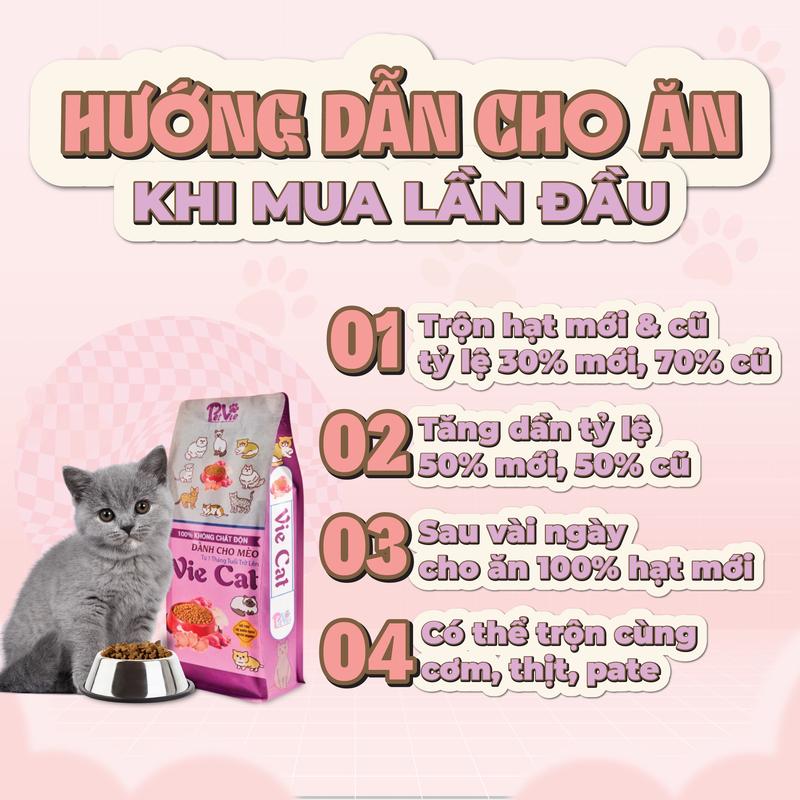 Product Introduction of 3KG hạt Chó Mèo PETVIE bổ sung Dầu Cá Hồi và Rau Củ giúp giảm rụng lông, giảm chảy nước mắt, khỏe mạnh 26