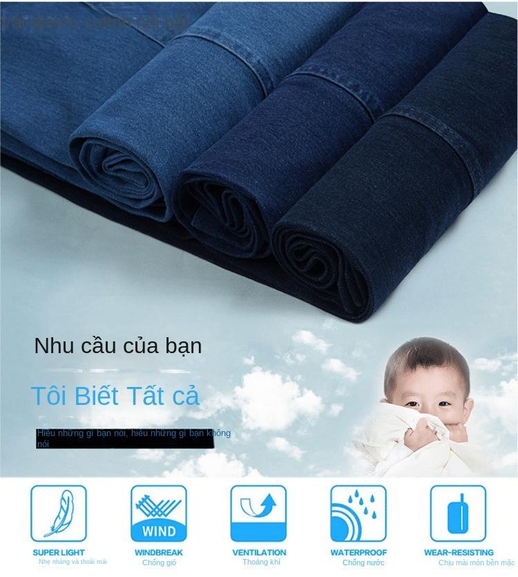 Product Introduction of Quần Jean Nam, Trung Người Già Và Cao Tuổi, Cạp Cao Co Giãn, Đáy Sâu, Thẳng Và Rộng Rãi, Thích Hợp Cho Bố, Quần Dài Thường Ngày 5