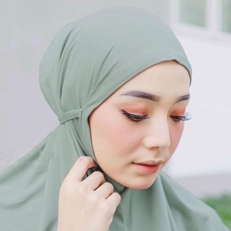 Product Introduction of Bergo Jersey Tali/Jilbab Instan Bergo Maryam Jersey/Hijab Bergo Maryam/Kerudung Bergo Maryam Jersey 0