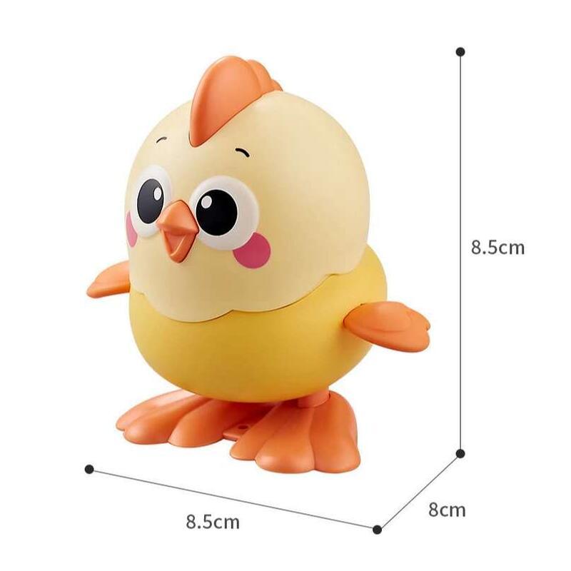 Product Introduction of Children's Cartoon Clockwork Wind-up Jumping Chick Baby Educational Toy Wind Up Kids Girls Boys Toys 21