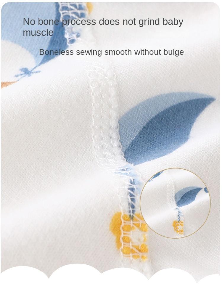 Product Introduction of Newborn Clothes Baby Romper Thin Spring and Autumn Pure Cotton Long Sleeve Baby Pajamas 15