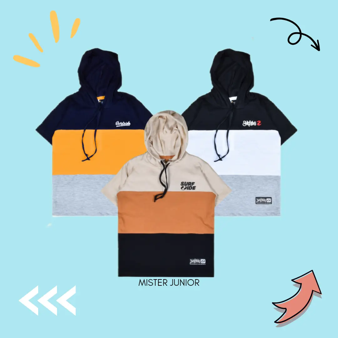 Kaos Hoodie Anak Usia 1-12 Tahun // Kaos Hoodie Anak Murah