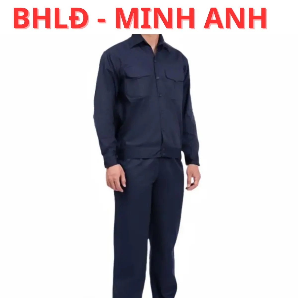 Bộ quần áo  bảo hộ lao động M15 Nam - Nữ  ( Menswear) Màu Tím Than