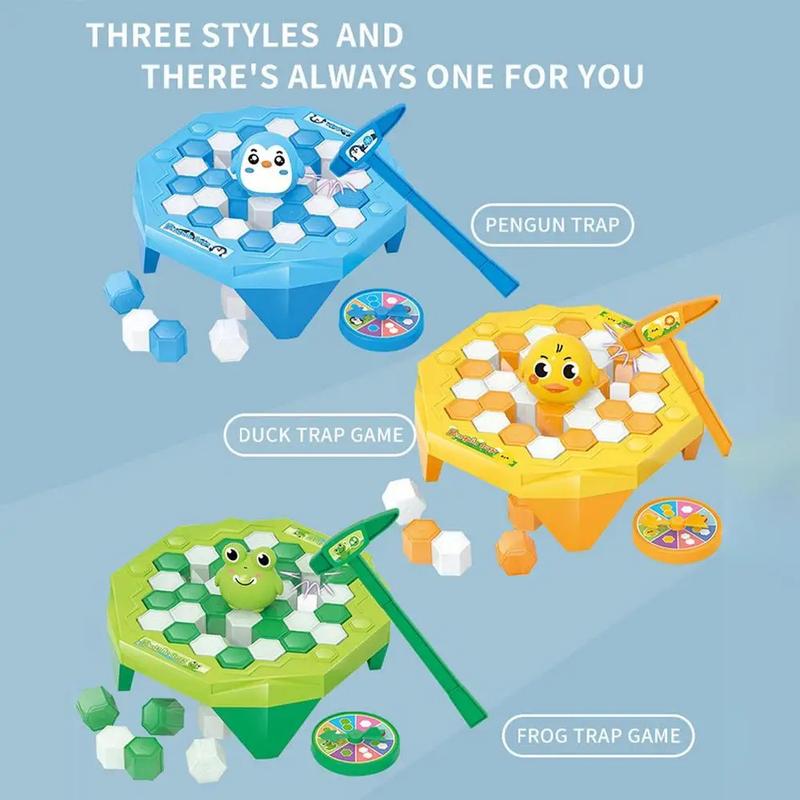 Product Introduction of Penguin Ice Breaking Funny Desktop Game Kid Toy Gifts Who Make The Penguin Fall Off Lose This Game Family Party Activity 33