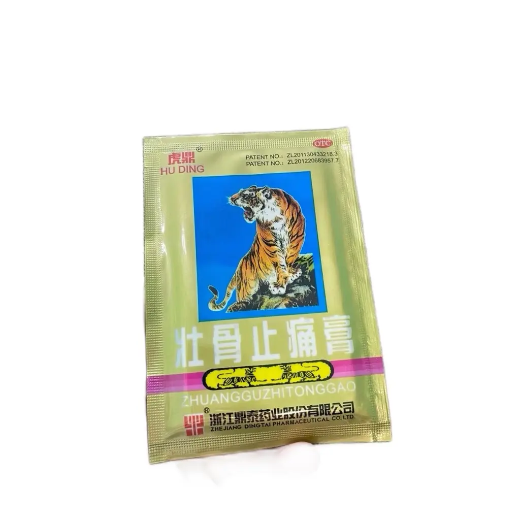 combo 10 gói  cao dán cọp 5 chữ( 1 gói 4 miếng)