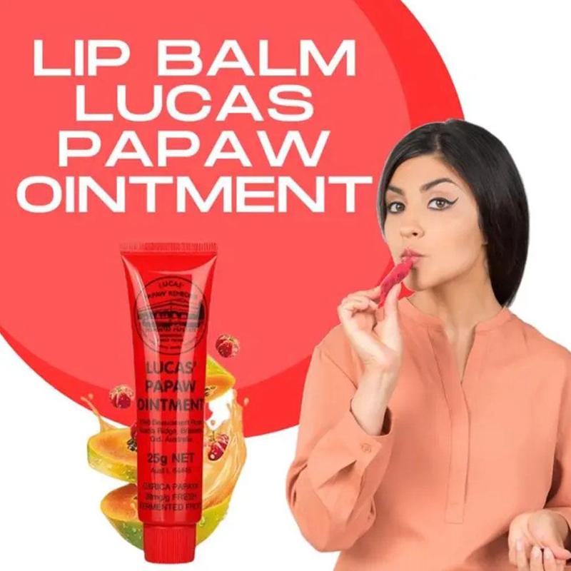 Product Introduction of Kem Dưỡng Da Lucas Papaw Oinment, Chăm Sóc Da Mặt, Son Dưỡng, Dưỡng Ẩm Cho Môi, 25g, Chống Dầu, Làm Khô, Dưỡng Ẩm, V4P1 24