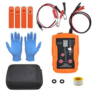 Set de probador de inyectores de combustible, 1 kit de probador de inyectores de combustible automotriz, herramienta de inspección para autos, herramienta de reparación de autos, herramienta profesional de reparación de autos