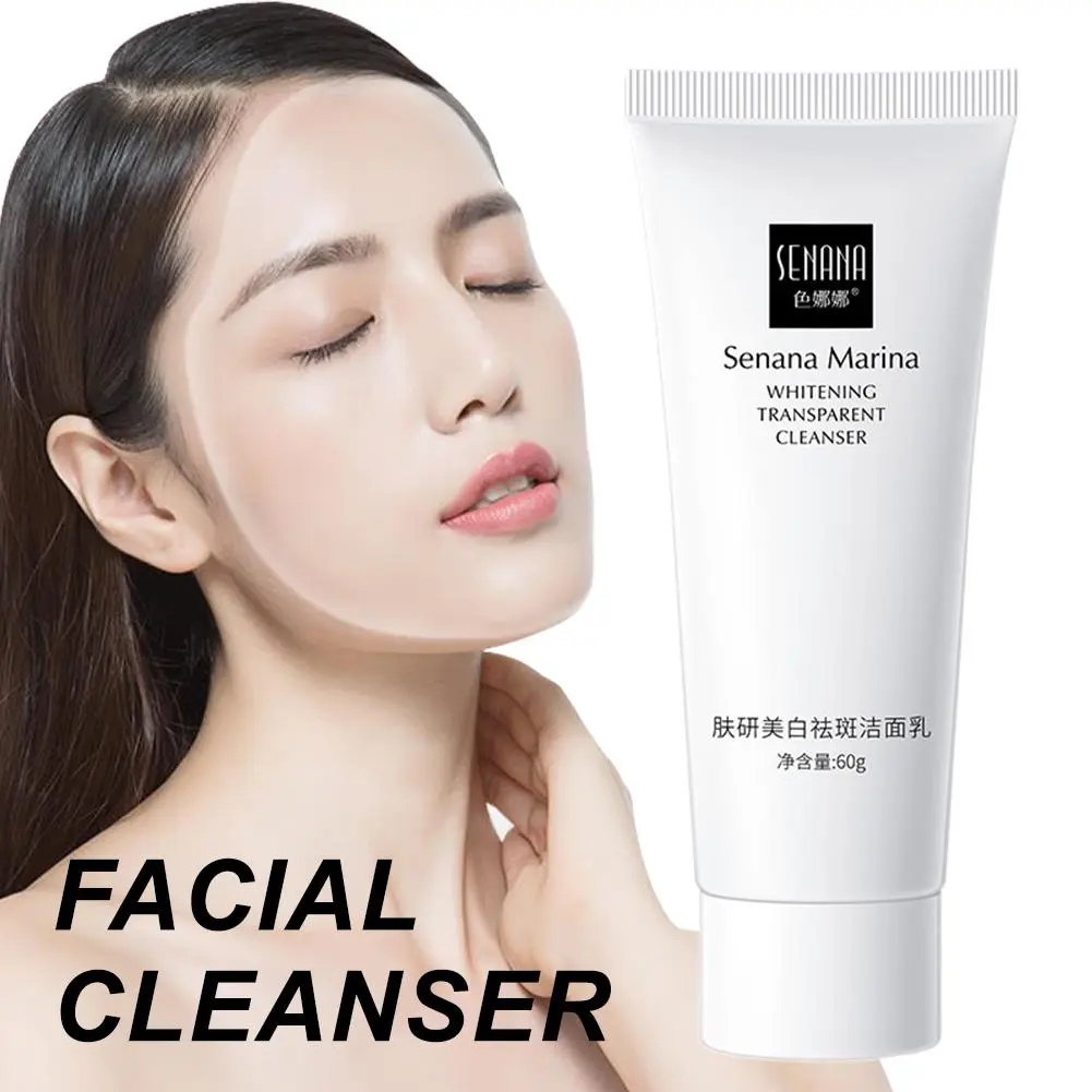 Sữa Rửa Mặt Làm Sáng Da, Loại Bỏ Tàn Nhang, Làm Sạch Nhẹ, Dưỡng Ẩm Da Mặt, Sữa Rửa Mặt, D7A9