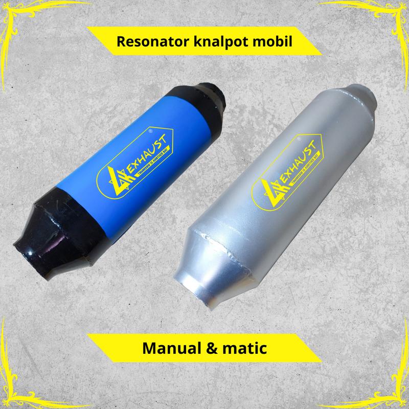 Resonator racing knalpot mobil manual Matic Asli Foto - Shop | Tokopedia