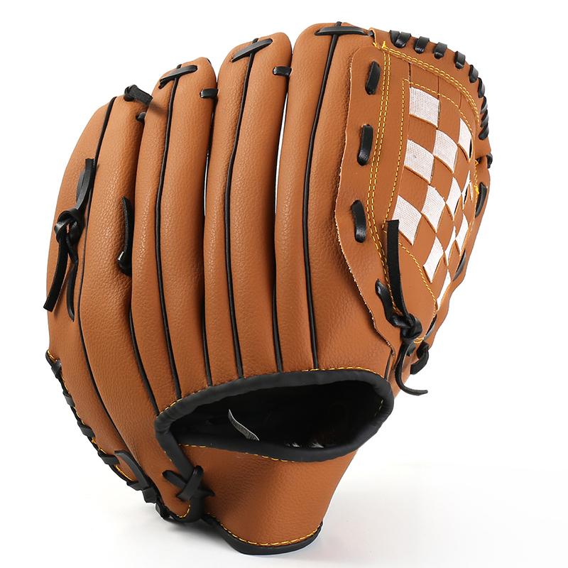 Outdoor Sport Baseball Glove Leather Batting Gloves Softball Practice Equipment Baseball Training Competition Glove For Kids 1