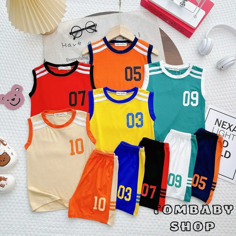BL09 (9-30kg) BỘ BALO THUN LẠNH THỂ ThAO CHO BÉ TRAI BÉ GÁI Len Jean 7
