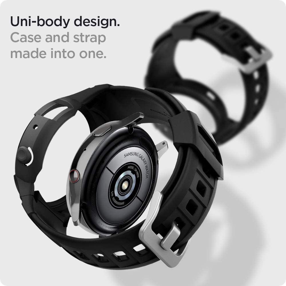 Case Strap Samsung Galaxy Watch Active 2 44mm Spigen Rugged Armor Pro