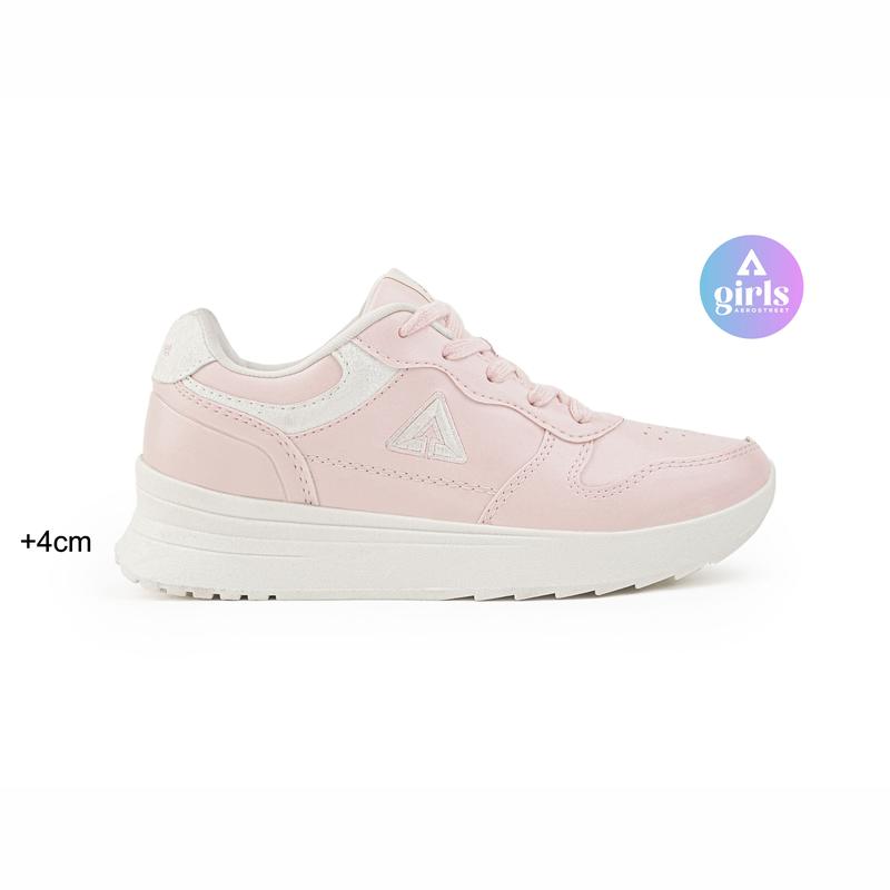 Aerostreet 37-40 Sydney Natural Natural Merah Muda - Sepatu Sneakers Wanita 3