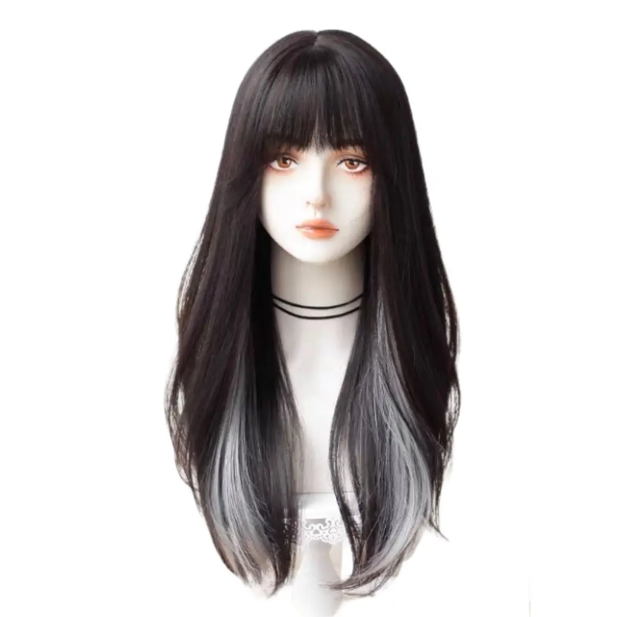 AEGYOSHOPPE - T51A full wig korea 65cm - Rambut Palsu Wig Wanita Korea Style Aesthetic Premium Fiber COD