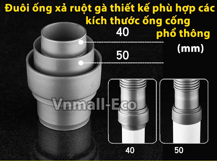 Product Introduction of Bộ xiphong thoát nước ngăn mùi chống tắc nghẽn bồn lavabo, bồn rửa mặt 10