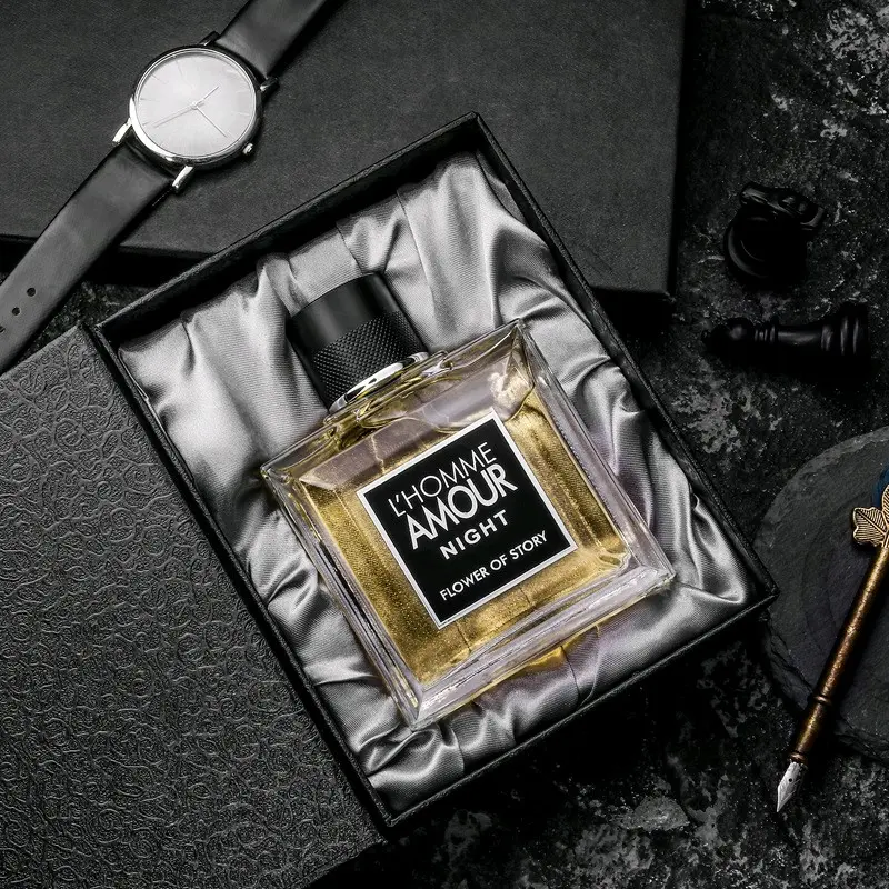 Nước Hoa Nam Cao Cấp 100ML L'HOMME AMOUR NIGHT Phong Độ Đẳng Cấp Thơm Mát Quyến Rũ Phong Cách Nước Hoa DUBAI Lưu Hương Lâu 1