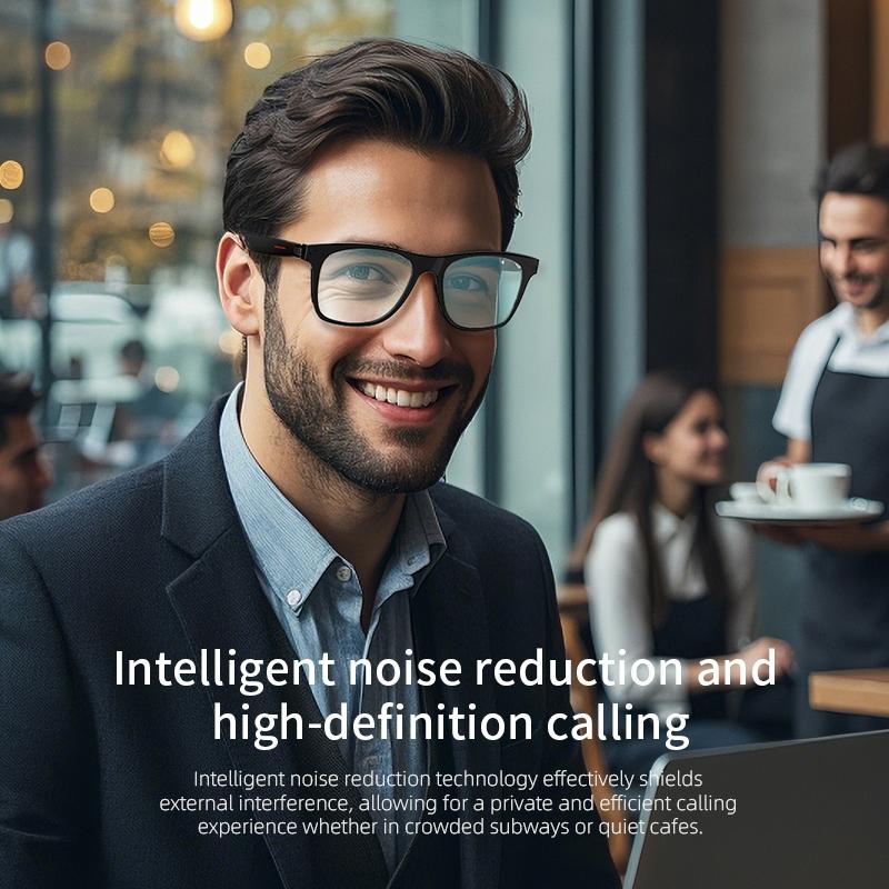 Bluetooth Smart Glasses for Calls Music Play Noise Canceling Waterproof IP68 Can Exchange Lens Wireless Sunglasses for Men Women - Image 11