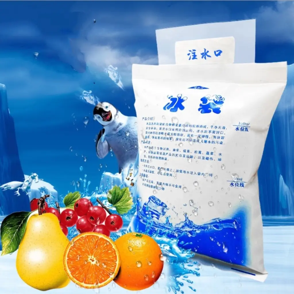 Túi đá gel khô (bỏ tủ lạnh 6 tiếng) bảo quản thực phẩm, an toàn, tiện lợi - Không chảy nước - Giữ lạnh thực phẩm, đồ ăn