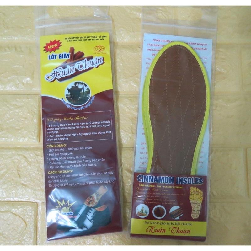 Lót giày hương quế khử mùi hôi chân lót giày quế độn đế