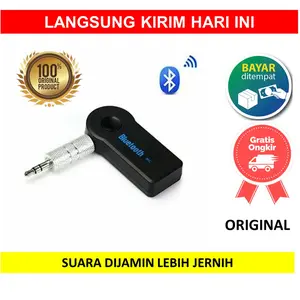 Promo Jack Bluetooth Wireless Audio Receiver Audio STEREO AUDIO ADAPTER USB Music Mobil CK05 CK 05 CK-05 Cod Terlaris
