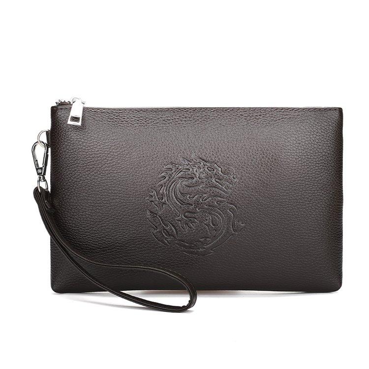 Product Introduction of Zipper Men's Bag One Size Clutch PU 4
